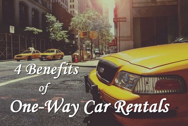 4 Advantages of One Way Car Rental
