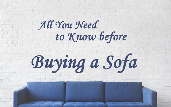 What You Need to Know Before Buying a Sofa