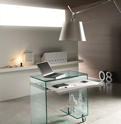 Glass and Mirrors to Grow Your Home Office Space