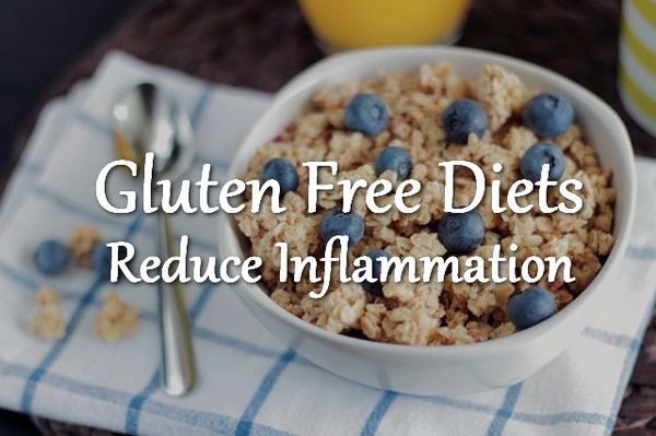 Gluten Free Diet Reduces Inflammation