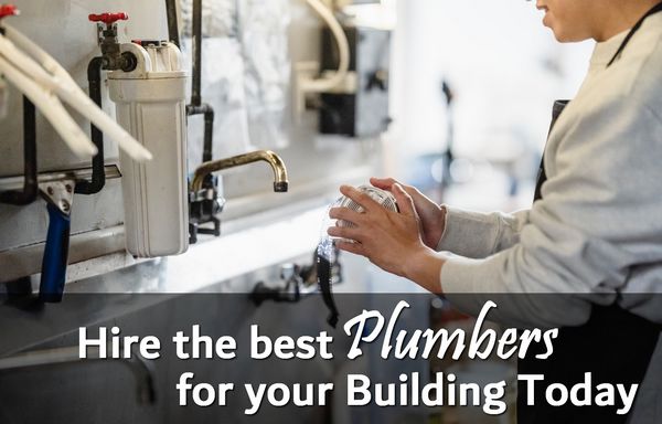 Hire The Best Plumber For Your Building Now