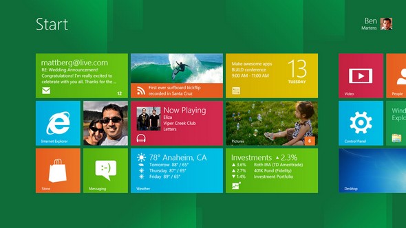 "Windows 8 Developer Preview Now Available"